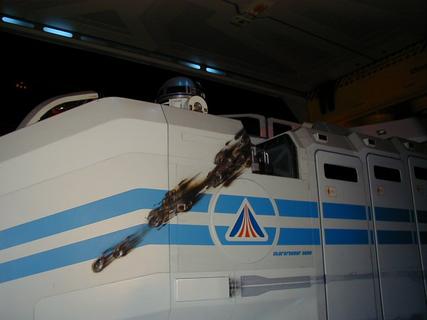 Star Tours ride entrance<br>Location: <a href="https://www.google.com/maps/search/?api=1&query=33.81191,-117.91799" target="_new">Disneyland</a>